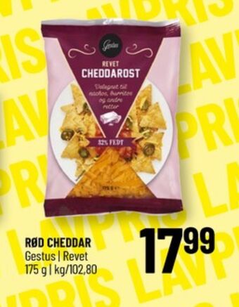Løvbjerg Gestus revet ost cheddar tilbud