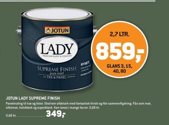 XL-BYG Lady maling tilbud
