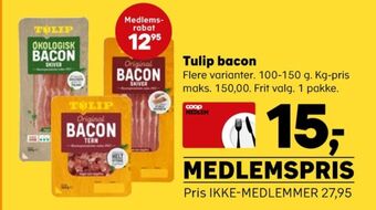 SuperBrugsen Tulip baconskiver tilbud
