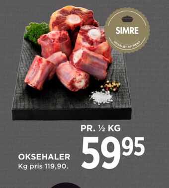 MENY Ukendt oksehaler tilbud