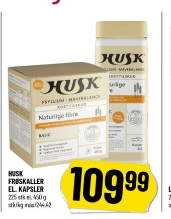 Løvbjerg Husk kosttilskud tilbud