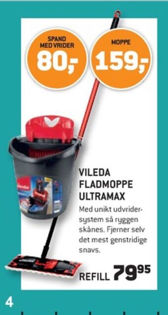 XL-BYG Vileda moppe tilbud