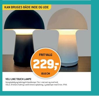 XL-BYG Veli line bordlampe tilbud