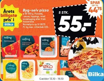 Netto Byg-selv pizza tilbud