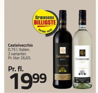 Fleggaard Castelvecchio 0,75 l. tilbud