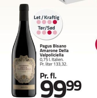 Pagus Bisano Amarone Della Valpoliciella 0,75 l.