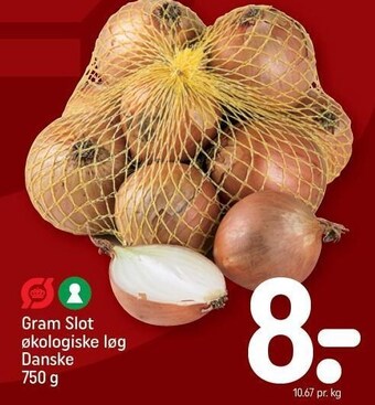 REMA 1000 Gram slot økologiske løg tilbud