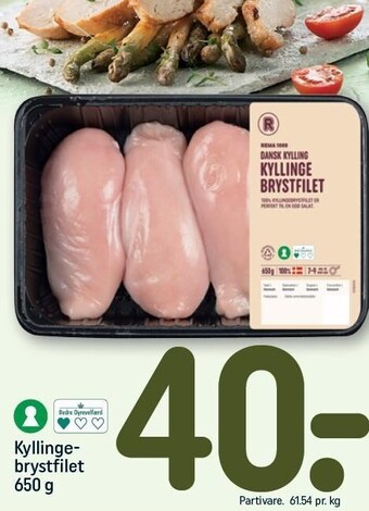 REMA 1000 Kyllinge-brystfilet tilbud