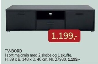 Daells Bolighus Tv-bord tilbud