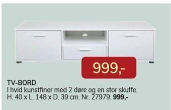 Daells Bolighus Tv-bord tilbud