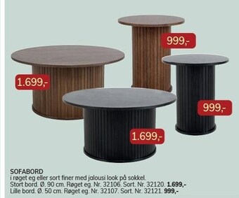 Daells Bolighus Sofabord tilbud