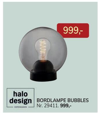 Daells Bolighus Bordlampe bubbles tilbud