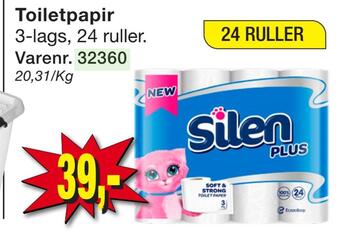 Harald Nyborg Toiletpapir tilbud
