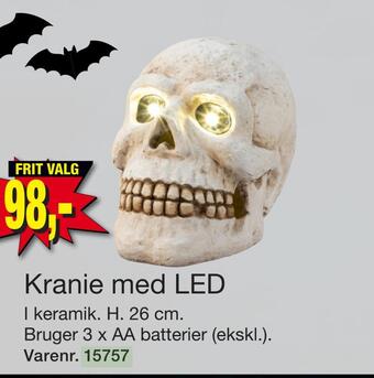 Harald Nyborg Kranie med led tilbud