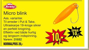 Harald Nyborg Micro blink tilbud