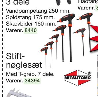 Harald Nyborg Stiftnøglesæt tilbud