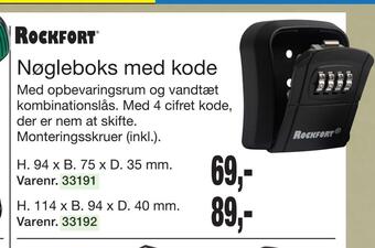 Harald Nyborg Nøgleboks med kode tilbud