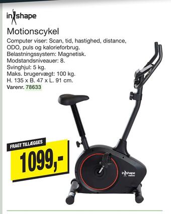 Harald Nyborg Motionscykel tilbud