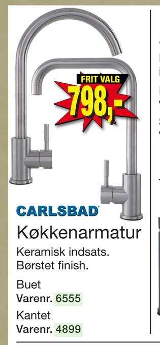 Harald Nyborg Køkkenarmatur tilbud