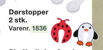 Harald Nyborg Dørstopper 2 stk tilbud