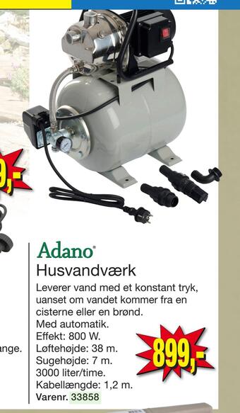 Harald Nyborg Husvandværk tilbud