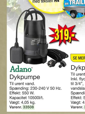 Harald Nyborg Dykpumpe tilbud