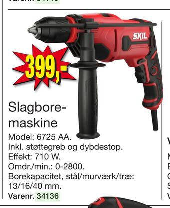 Harald Nyborg Slagbore maskine tilbud