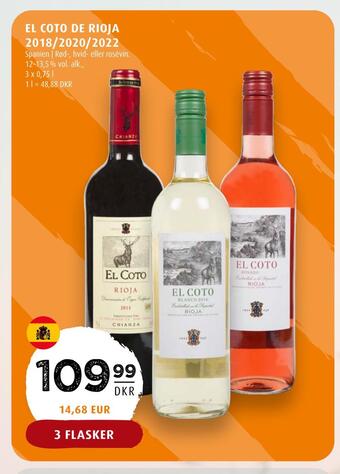 Scandinavian Park El coto de rioja 2018/2020/2022 tilbud
