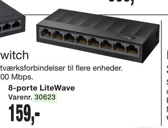 Harald Nyborg Gigabit switch tilbud