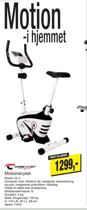 Harald Nyborg Motionscykel tilbud