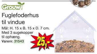 Harald Nyborg Fuglefoderhus til vindue tilbud