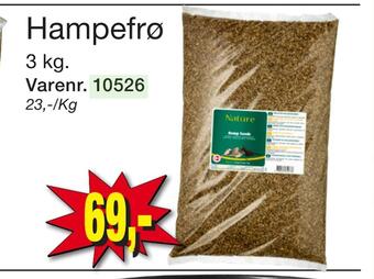Harald Nyborg Hampefrø tilbud