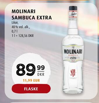 Scandinavian Park Molinari sambuca extra tilbud