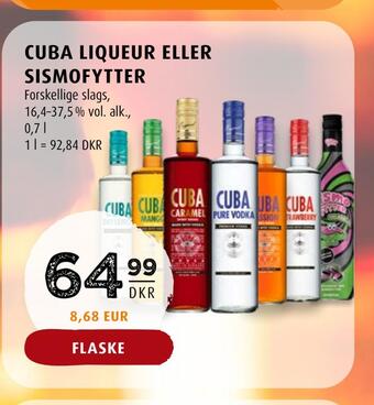 Scandinavian Park Cuba liqueur eller sismofytter tilbud