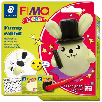 Harald Nyborg Staedtler fimo kids modellervoks kanin tilbud