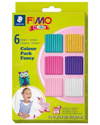 Harald Nyborg Staedtler fimo kids modellervoks fancy 6-pak tilbud