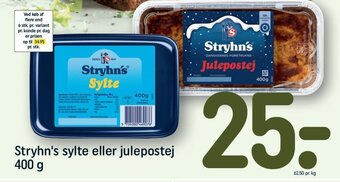 Stryhn's sylte eller julepostej