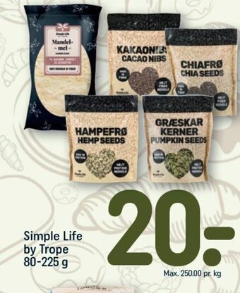 REMA 1000 Simple Life by Trope 80-225 g tilbud