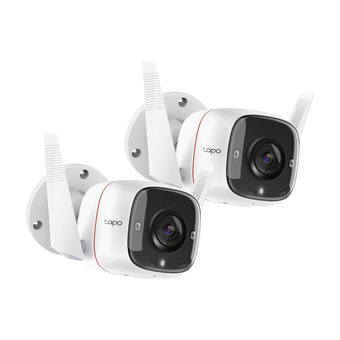 Tp-link tapo c310 udendørs overvågningskamera 2stk