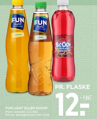 MENY FUN LIGHT ELLER SCOOP tilbud