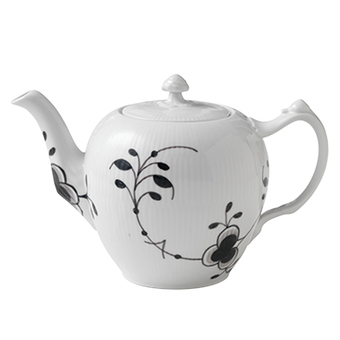 Kop & Kande Royal copenhagen sort mega riflet tekande 1,0 l tilbud