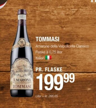 Poetzsch Padborg TOMMASI Amarone della Valpolicella Classico tilbud