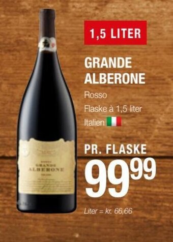 Poetzsch Padborg GRANDE ALBERONE tilbud