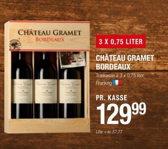 Poetzsch Padborg CHÂTEAU GRAMET BORDEAUX tilbud
