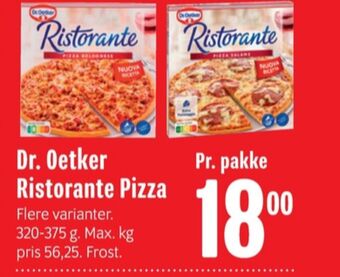 Min Købmand Ristorante pizza tilbud