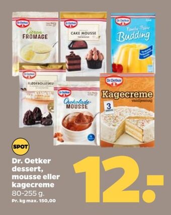Dr oetker kagecreme