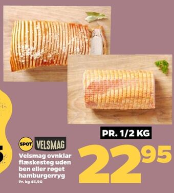 Netto Velsmag flæskesteg tilbud