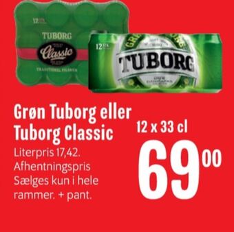 Min Købmand Classic øl tilbud