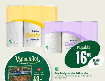 Min Købmand Daily toiletpapir tilbud
