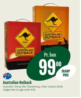 Min Købmand Ukendt australsk rødvin tilbud